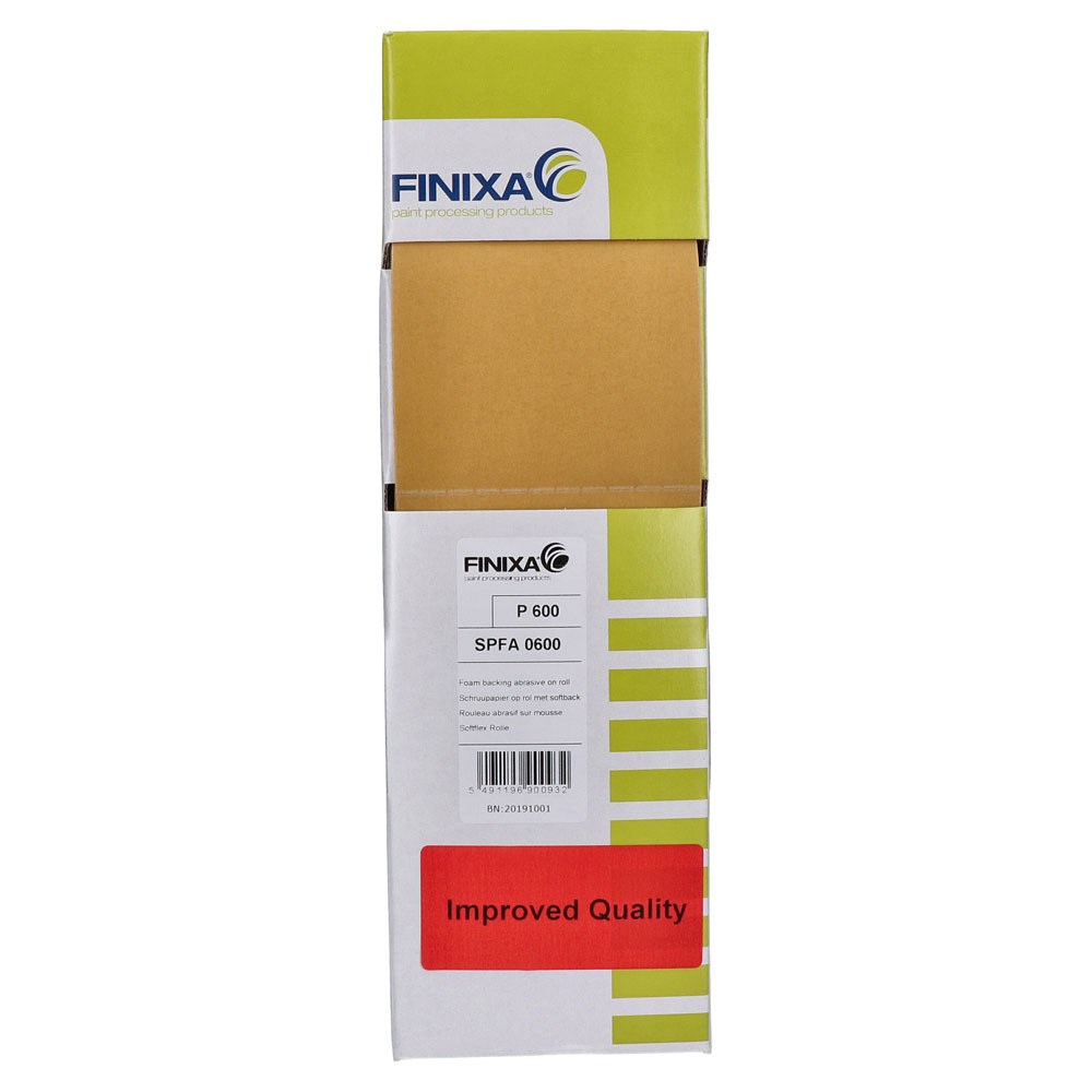Finixa Schuurpapier Op Rol Met Softback 114mm x 25m (8)