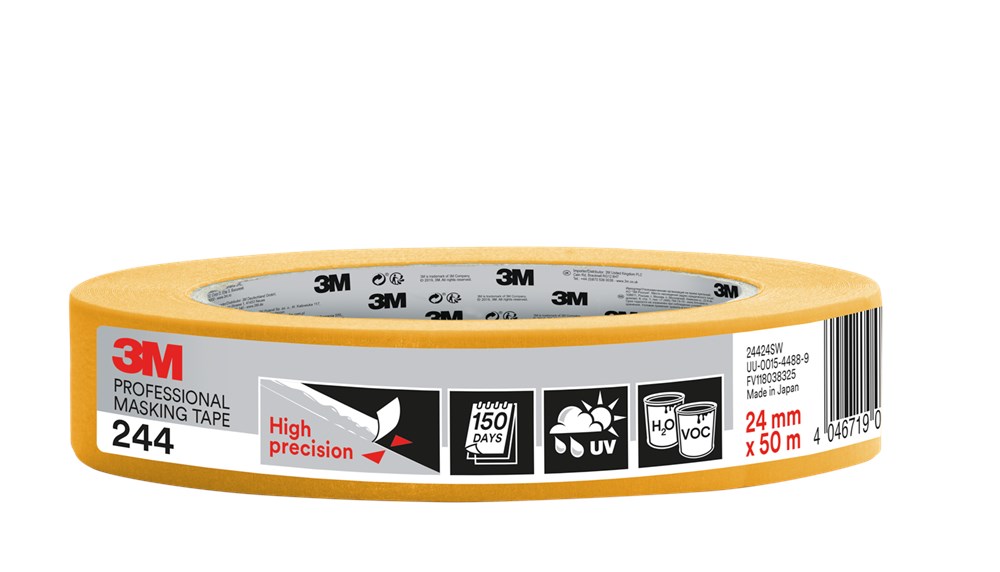 3M Scotch 244 Afplaktape Goud - 50 m x 24 mm