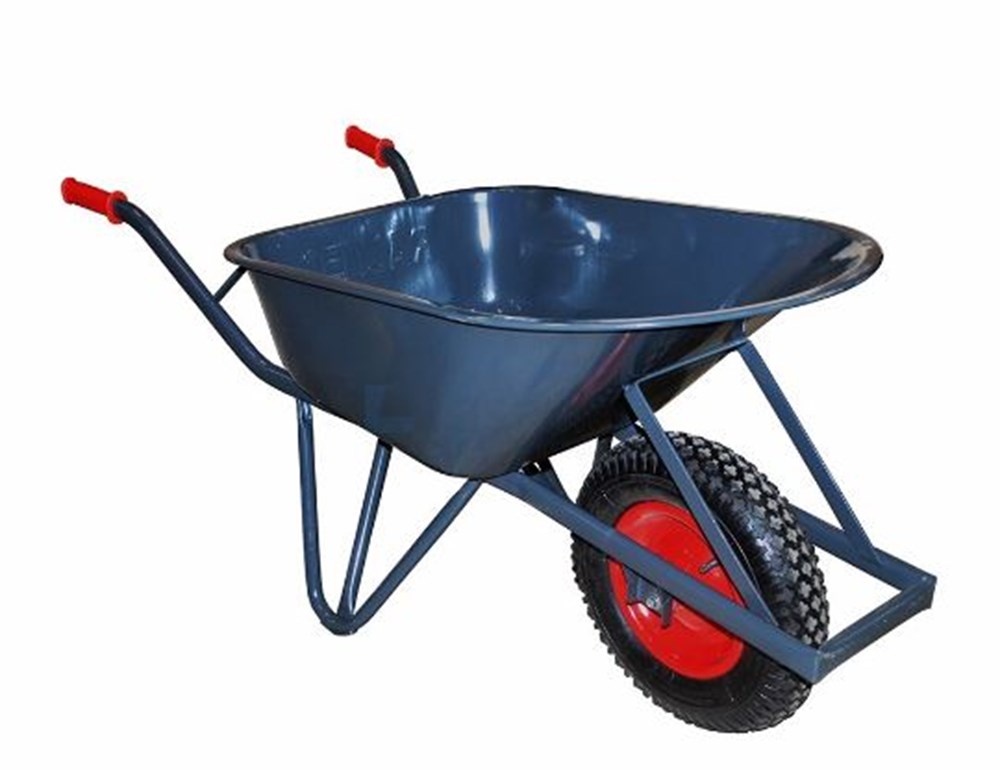 Kruiwagen stalen bak