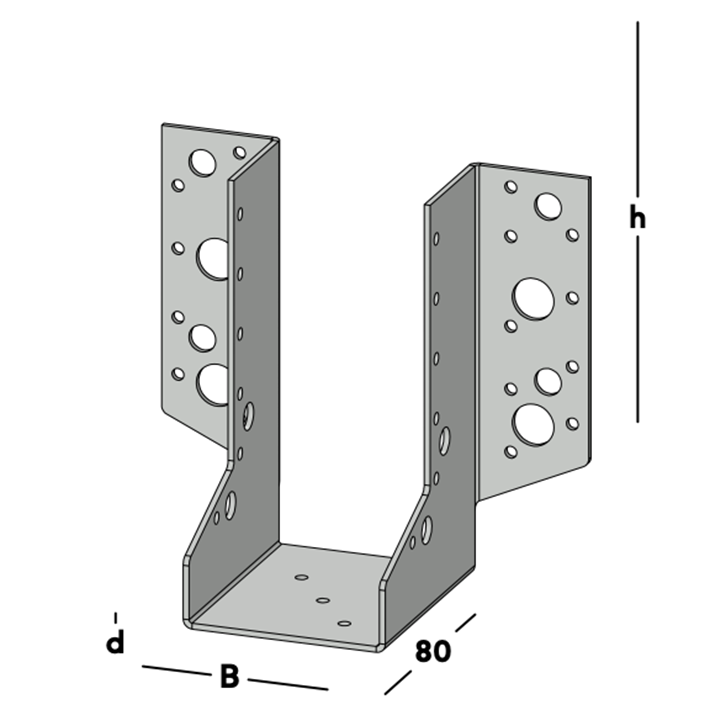Afbeelding tekening GB raveeldrager zwaar sv-2 335