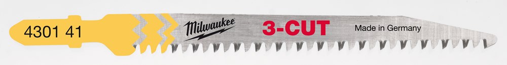 Milwaukee decoupeerzaagblad T234X       3-Cut 75mm T2.5 hout ve5