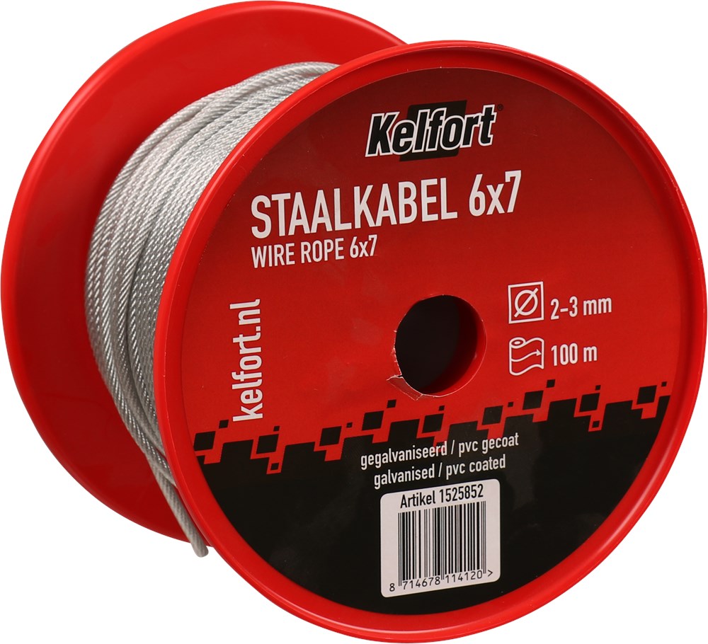 staalkabel elvz met pvc coating kelfort-6 staalkabel elvz met pvc coating kelfort-6