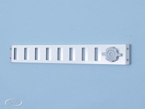 209036506 Schuifrooster, aluminium, 65 mm hoog