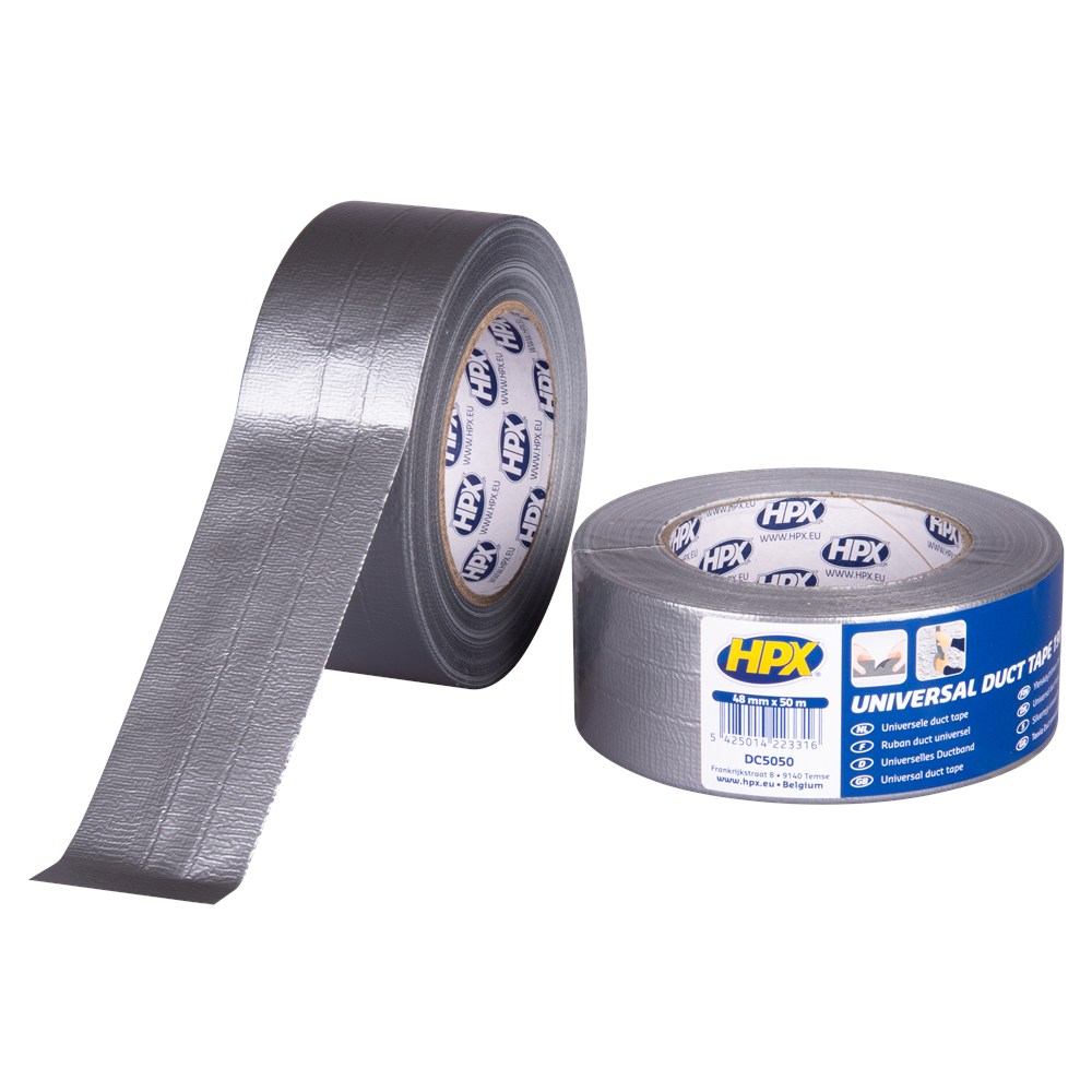 HPX ducttape 1900 zilver 48mm rol 50 meter (1)