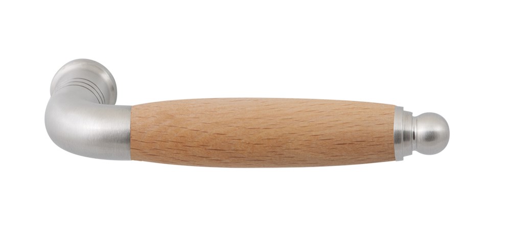 RVS geborsteld, Beuken, Grijs, RVS, Nee, 60 mm, 16 mm, 120 mm, Ika, paar, Jaren 30, N.v.t. GPF434001100.png