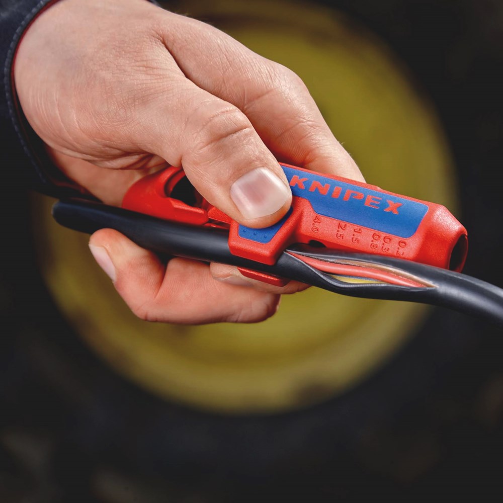 kabelontmantelingsmes ergostrip knipex-8 kabelontmantelingsmes ergostrip knipex-8