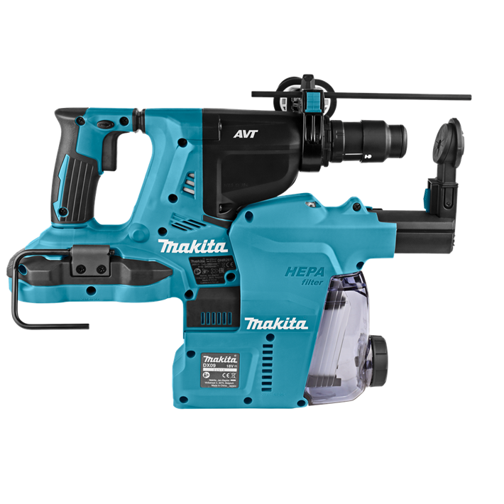 Afbeelding Makita 2x18 v combihamer DHR281ZWJ