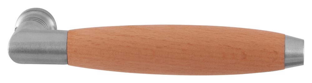 RVS geborsteld, Beuken, Grijs, RVS, Nee, 62 mm, 16 mm, 140 mm, Ika XL, Beide, stuk, Jaren 30, N.v.t. GPF404101200.png