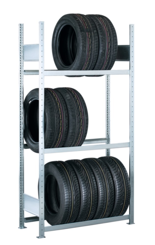 inhaakstelling, magazijn, staal, 150 kg, 900 kg, 3 stuks, 1000 mm, eenzijdig, legborden, verzinkt, recht, 22.17 kg i0000004489.jpg