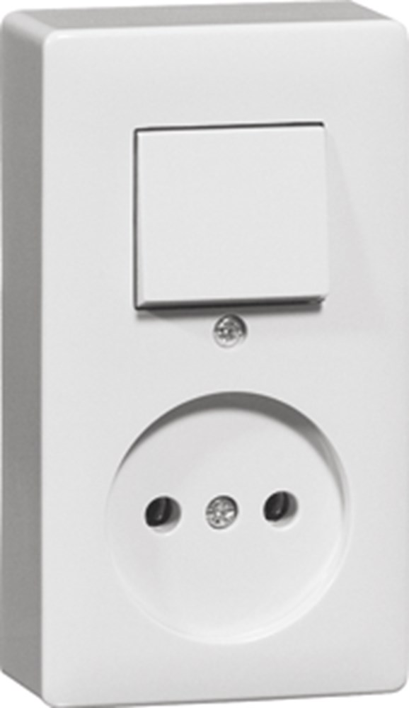 Combinatie schakelaar met wcd met randaarde