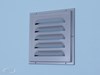 Schoepenrooster, opbouw, aluminium, heavy-duty