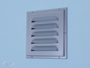 Schoepenrooster, opbouw, aluminium, heavy-duty Schoepenrooster, opbouw, aluminium, heavy-duty