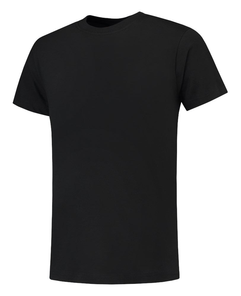 T-SHIRT 190G ZWART XS