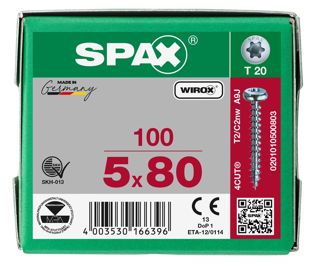 spaanplaatschroef wirox spax-6 spaanplaatschroef wirox spax-6