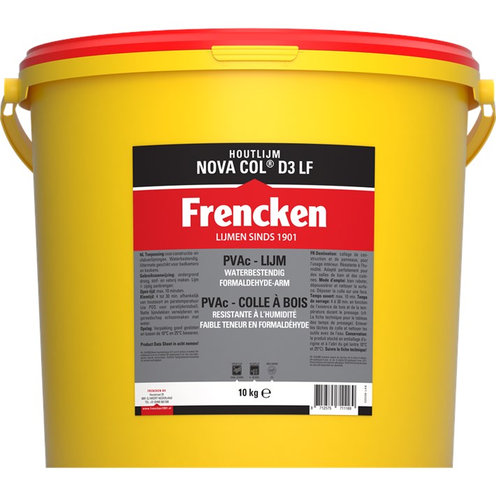Afbeelding FRENCKEN houtlijm novacol D3 LF