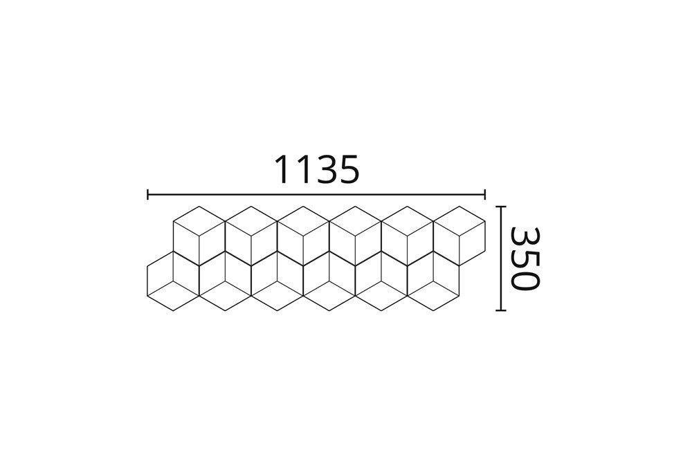 Afbeelding voor Noël & Marquet Wall Panel Cube