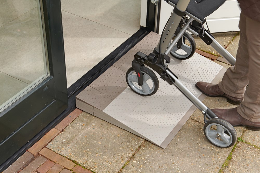 drempelhulp grijs/bruin secucare-3 drempelhulp grijs/bruin secucare-3