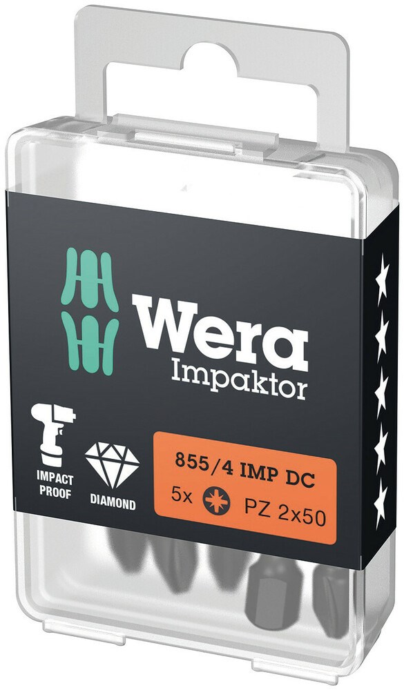 schroefbit lang pozidriv wera impaktor-1 schroefbit lang pozidriv wera impaktor-1
