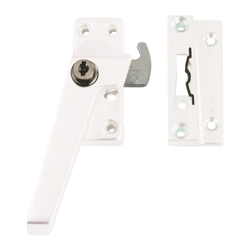 raamsluiting aluminium wit axa-1 raamsluiting aluminium wit axa-1