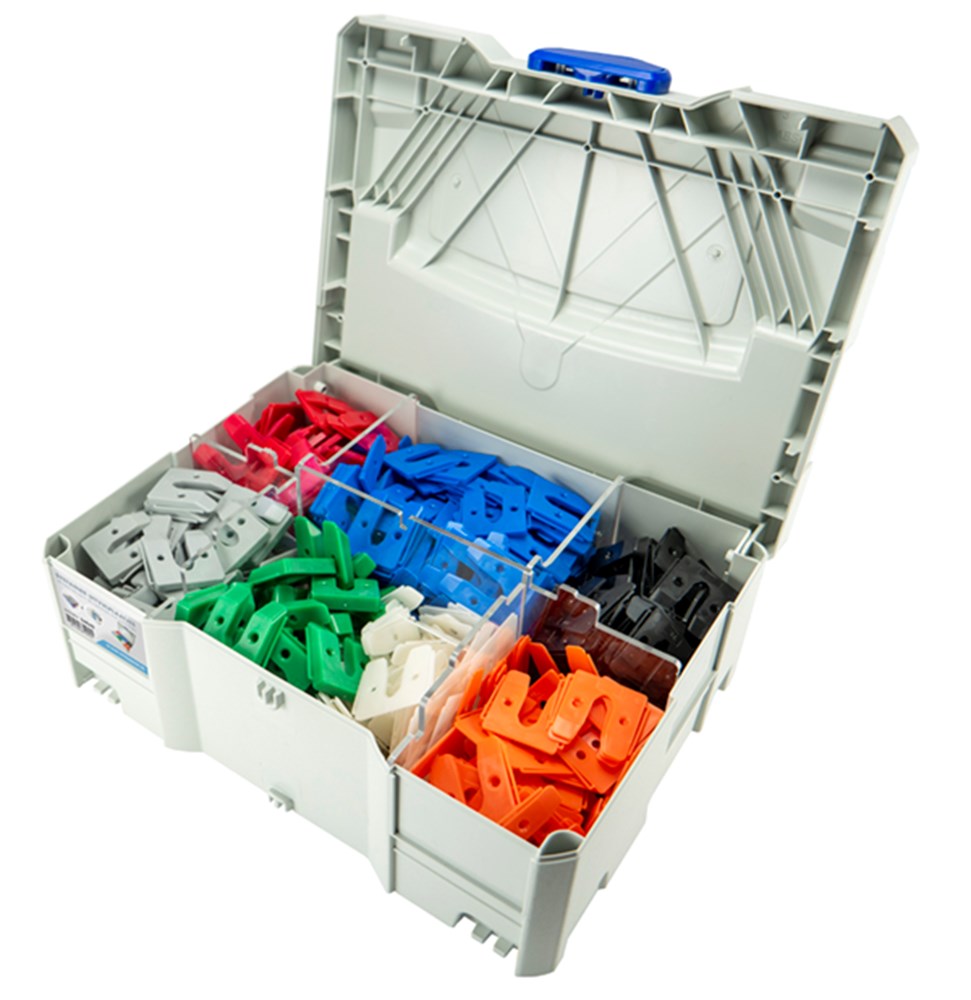 assortiment uitvulplaatjes kunststof-1 assortiment uitvulplaatjes kunststof-1