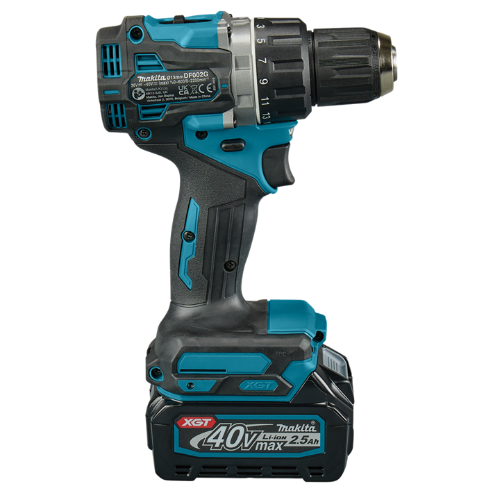 Afbeelding Makita 40 v max combiset boren en (slag)schroeven DK0198G201