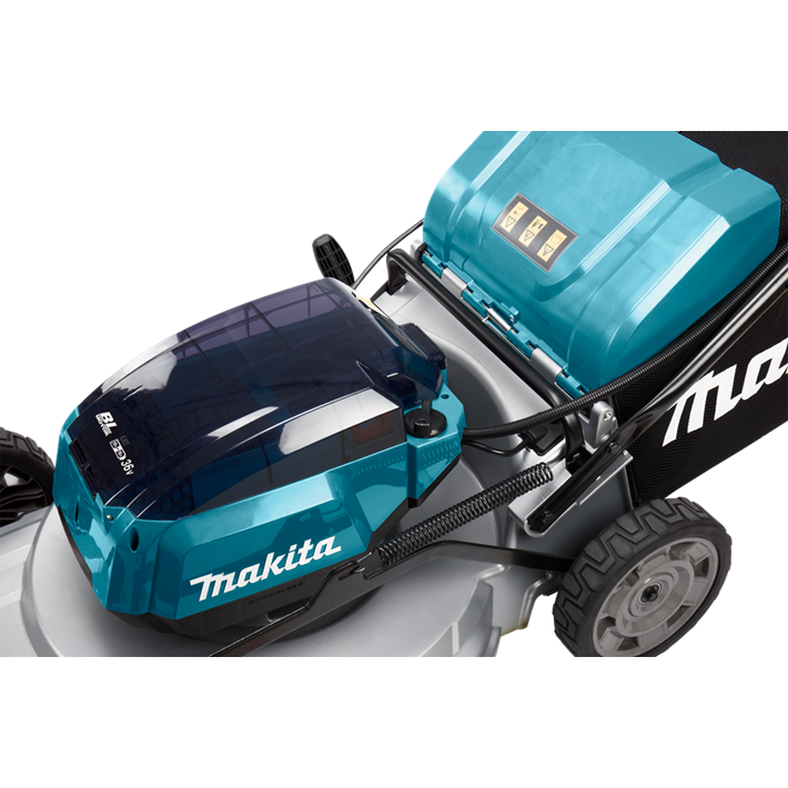 Afbeelding Makita lxt 2x18 v accu grasmaaier 53 cm