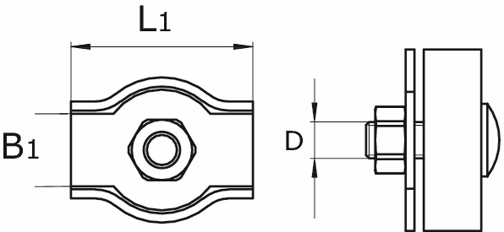 staaldraadklem elvz-2 staaldraadklem elvz-2