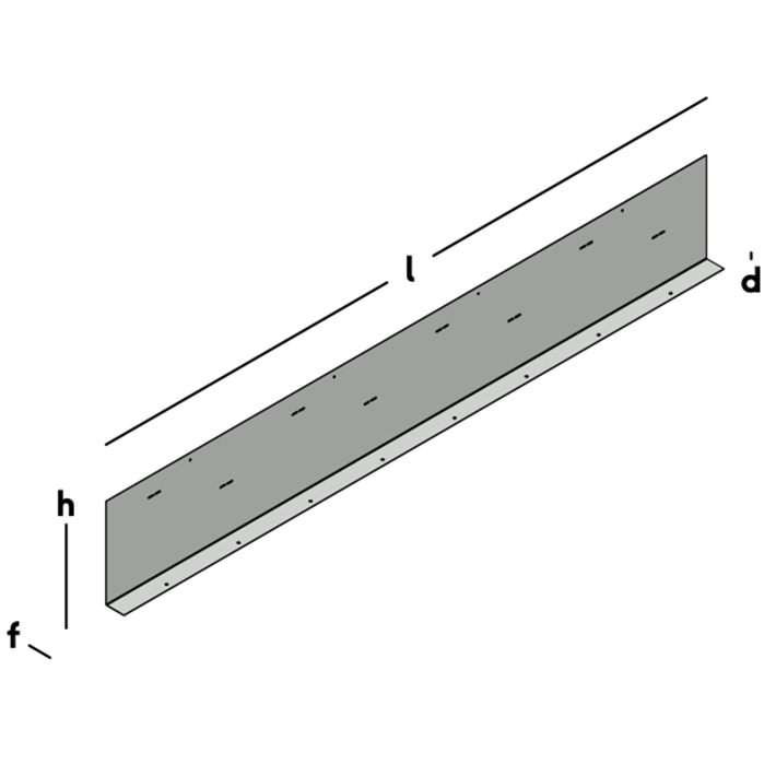 Afbeelding tekening GB metalen randkist 90° sv-1