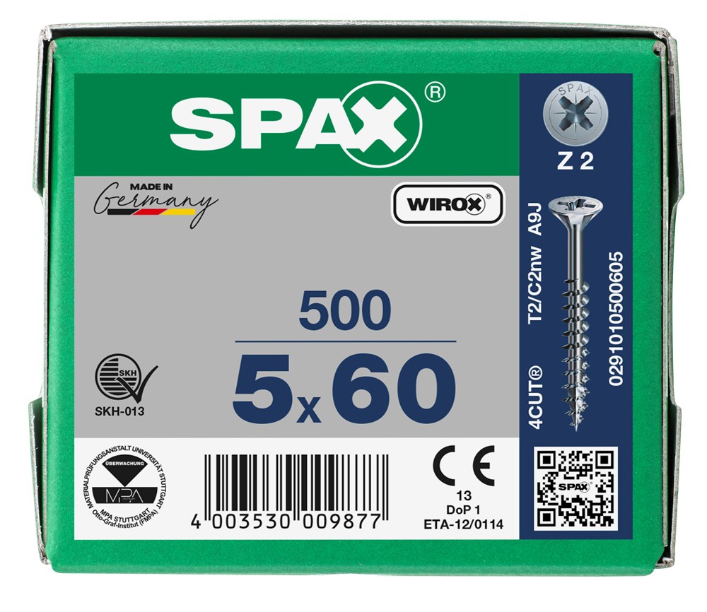 spaanplaatschroef wirox spax-6 spaanplaatschroef wirox spax-6