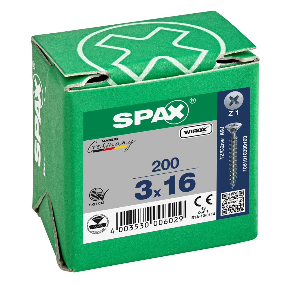 spaanplaatschroef wirox spax-4 spaanplaatschroef wirox spax-4