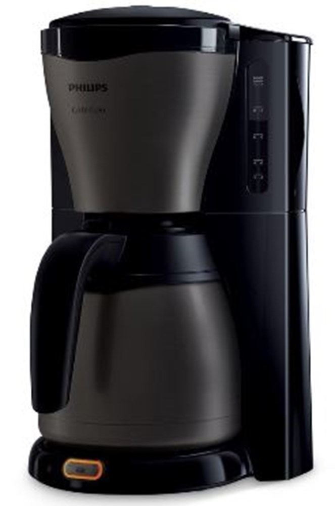 Geavanceerd zonnebloem koepel Philips Cafe Gaia koffiezetapparaat met thermoskan HD7547/80 (max.12  kopjes) | Polvo bv