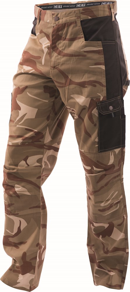 Crambe Werkbroek Camouflage Wit (9)