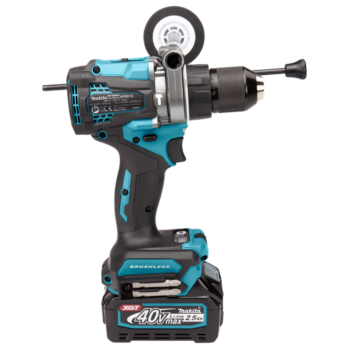 Afbeelding Makita 40 v max klopboor-/schroefmachine HP001GD201