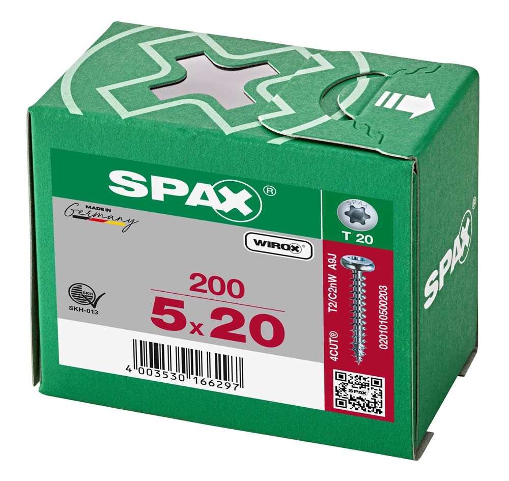 spaanplaatschroef wirox spax-5 spaanplaatschroef wirox spax-5