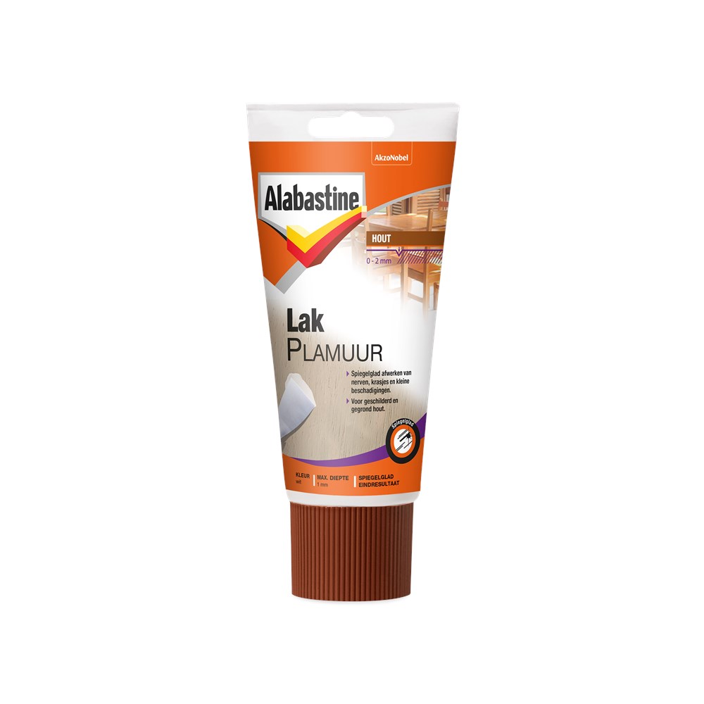 Alabastine lakplamuur tube 225 gram (1)