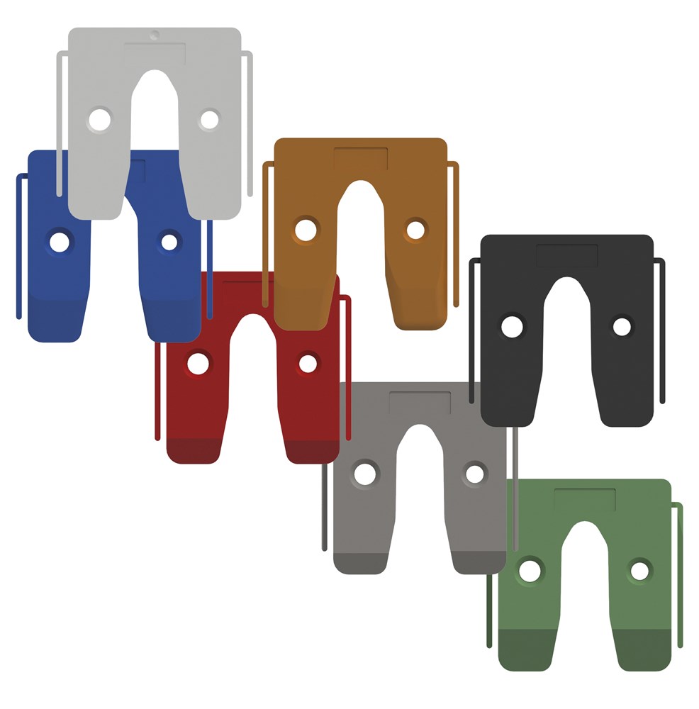 assortiment uitvulplaatjes kunststof-1 assortiment uitvulplaatjes kunststof-1