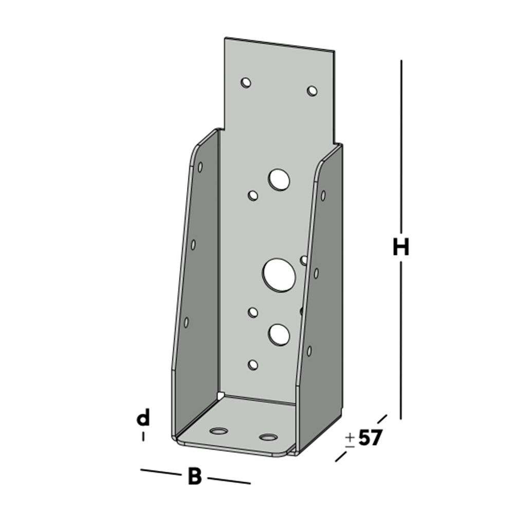 balkdrager gbs zonder lip sv-2 balkdrager gbs zonder lip sv-2