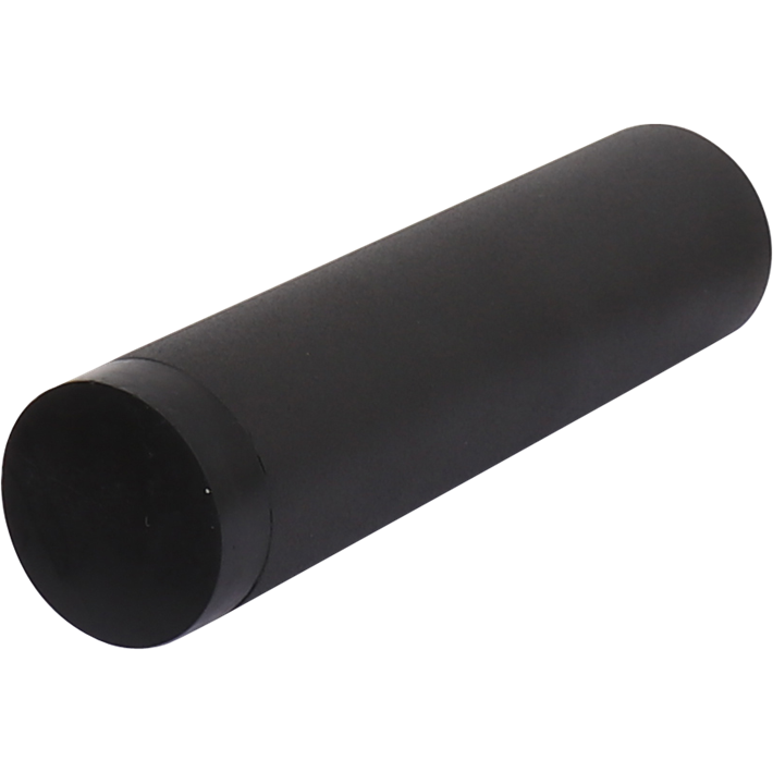 Deurstopper voor wandmontage rvs zwart Oxloc