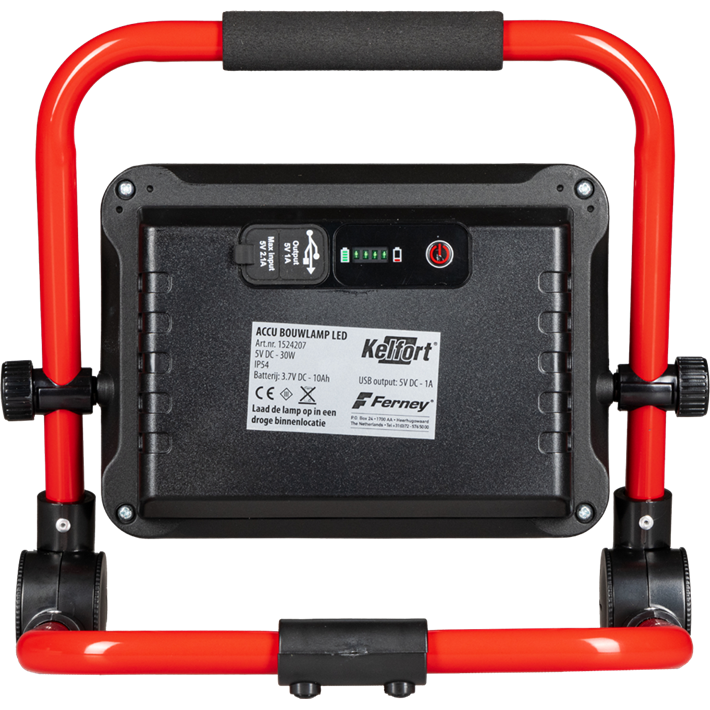 Bouwlamp LED met accu Kelfort