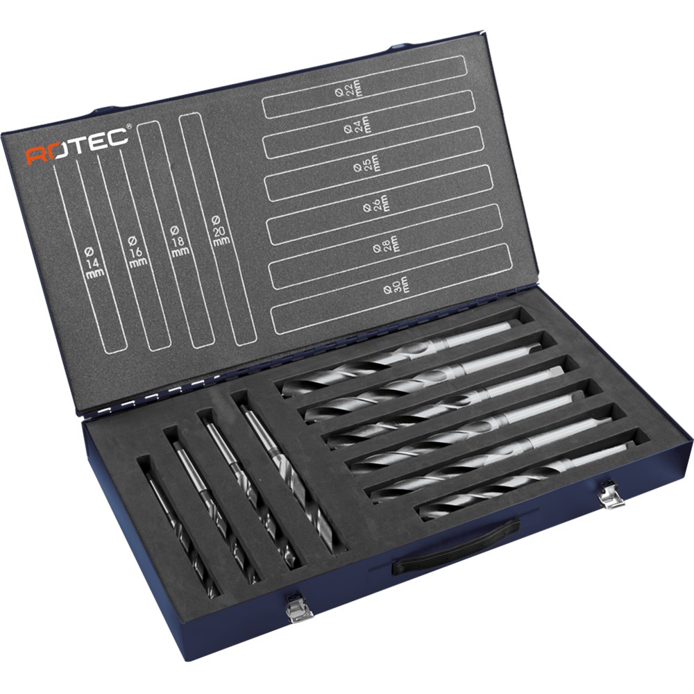 SPIRAALBORENSET '170', DIN345, TYPE N, 11-DLG, ø14-30 SPIRAALBORENSET '170', DIN345, TYPE N, 11-DLG, ø14-30