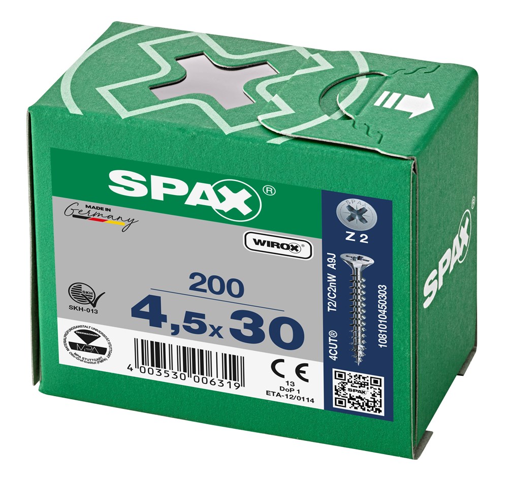 spaanplaatschroef wirox spax-5 spaanplaatschroef wirox spax-5