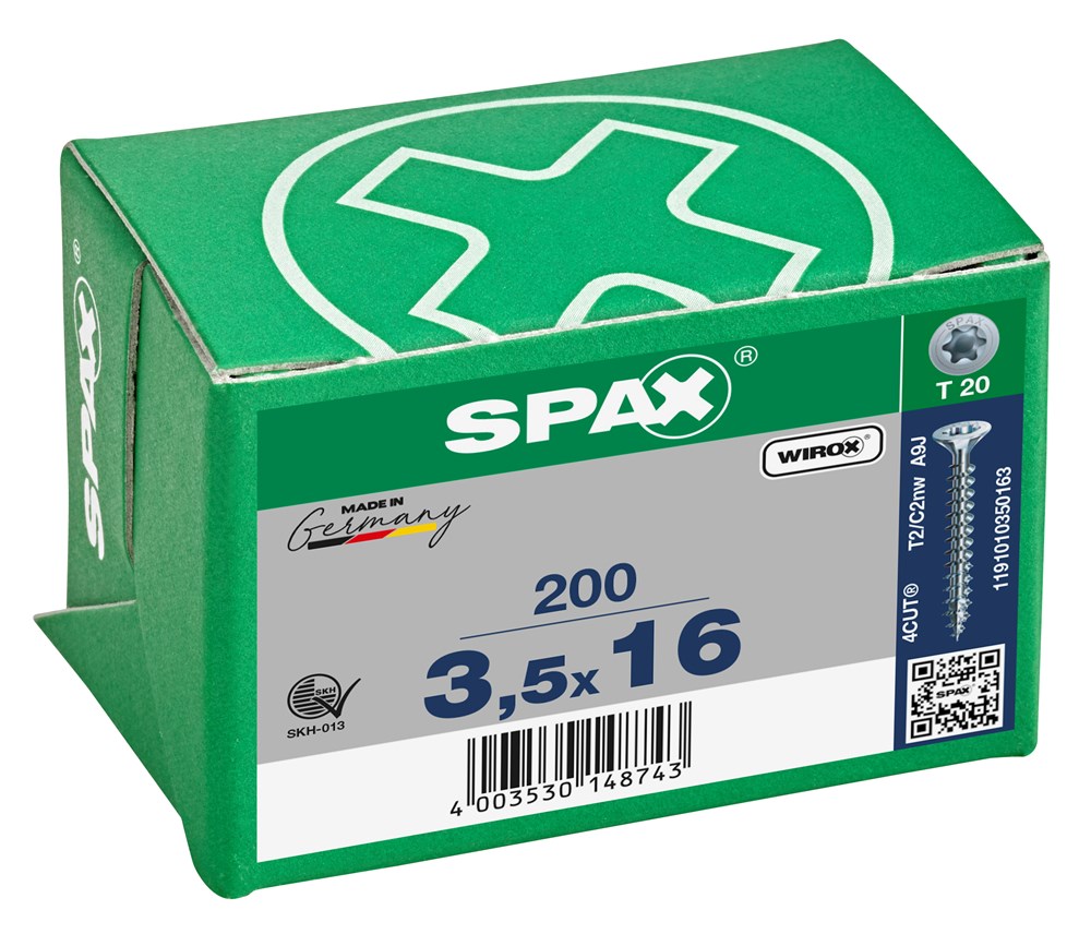spaanplaatschroef wirox spax-4 spaanplaatschroef wirox spax-4