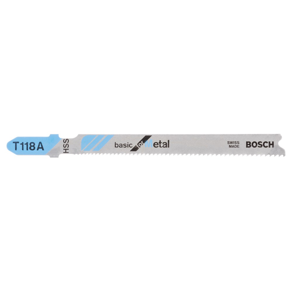 Afbeelding voor Decoupeerzaagblad T-118-A 92mm per pak 100 bl (dun staal 1-3 mm)