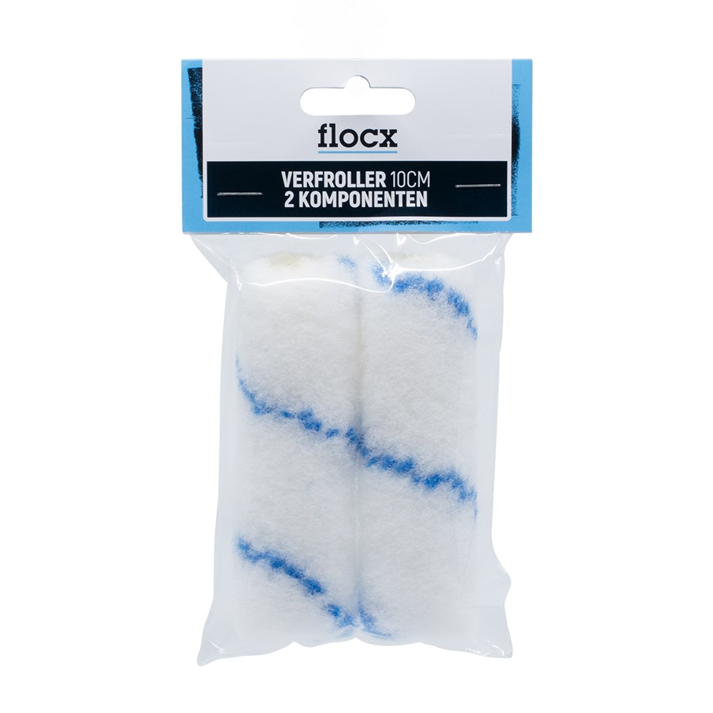 FLOCX VERFROLLER 2 KOMPONENTEN VERF 10CM 2ST (1)