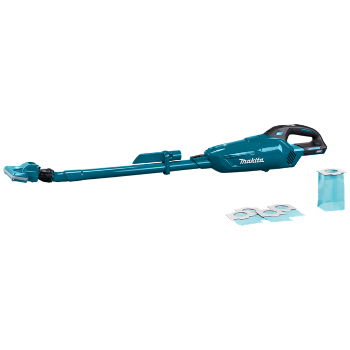 Afbeelding Makita 40 v max steelstofzuiger blauw CL002GZ01