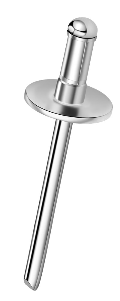 Afbeelding voor Popnagel alu/staal gbk 4.0x9.5 blister (75 stuks)