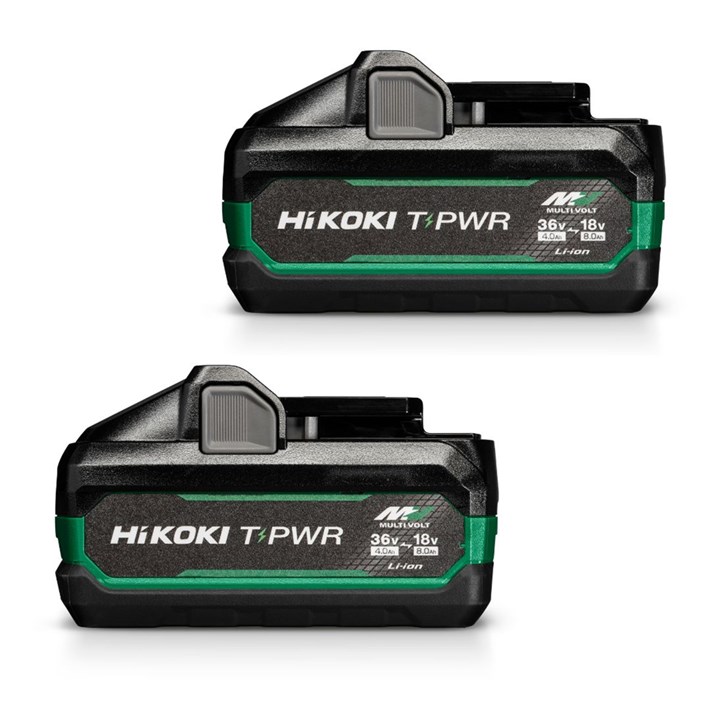 Afbeelding HiKOKI multi volt accu 18v - 36v BSL3640MVT
