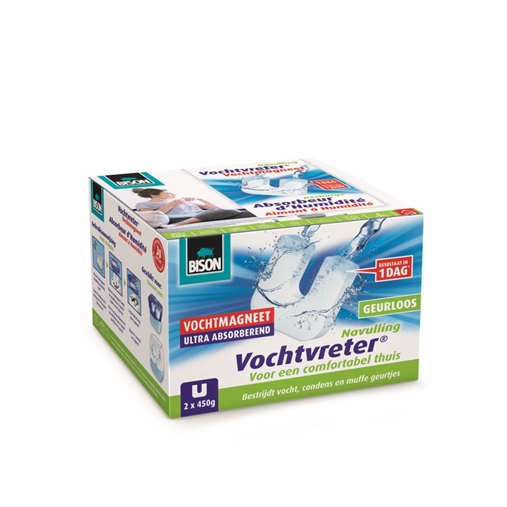 6313269 Vochtvreter Vochtmagneet  Neutraal 2*450g NLFR