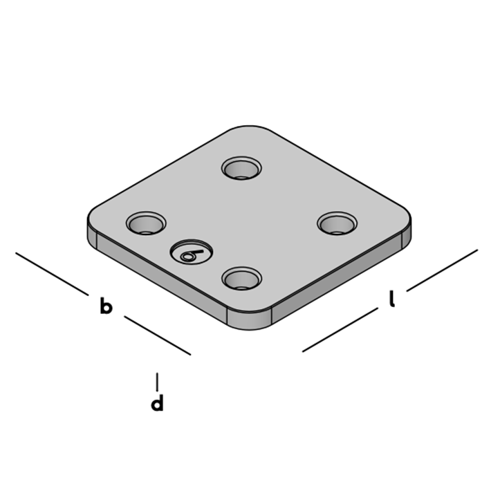 Afbeelding tekening GB drukplaat