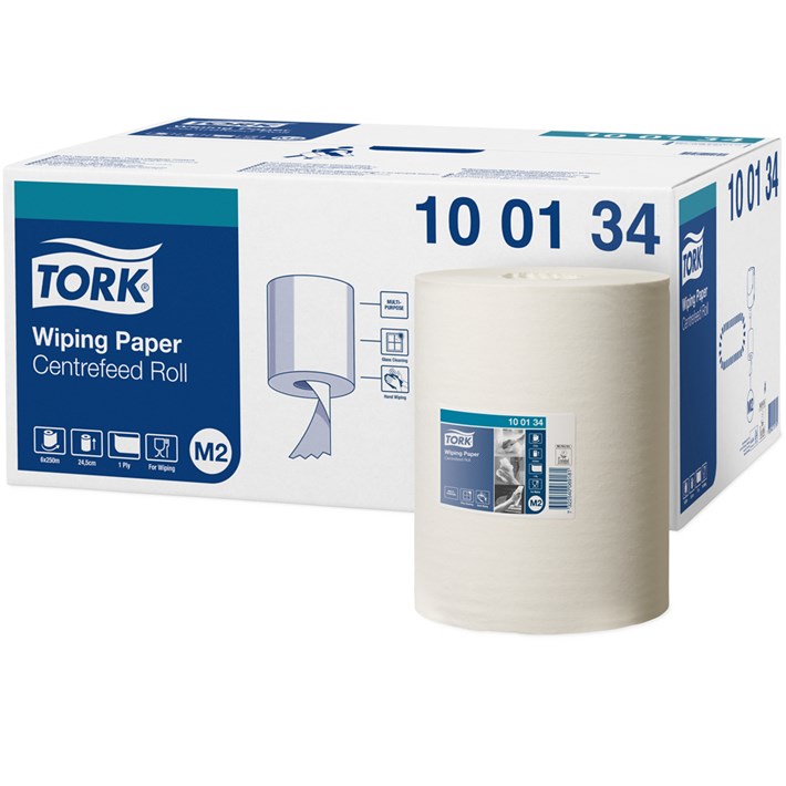 Tork Wiping Centerfeed Poetspapier 1-laags M2